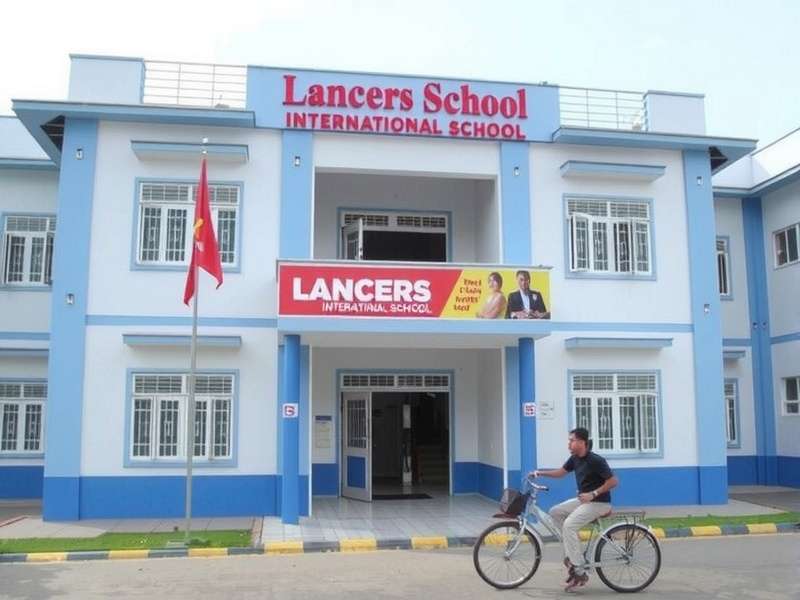 Lancers International School Campus Aerial View